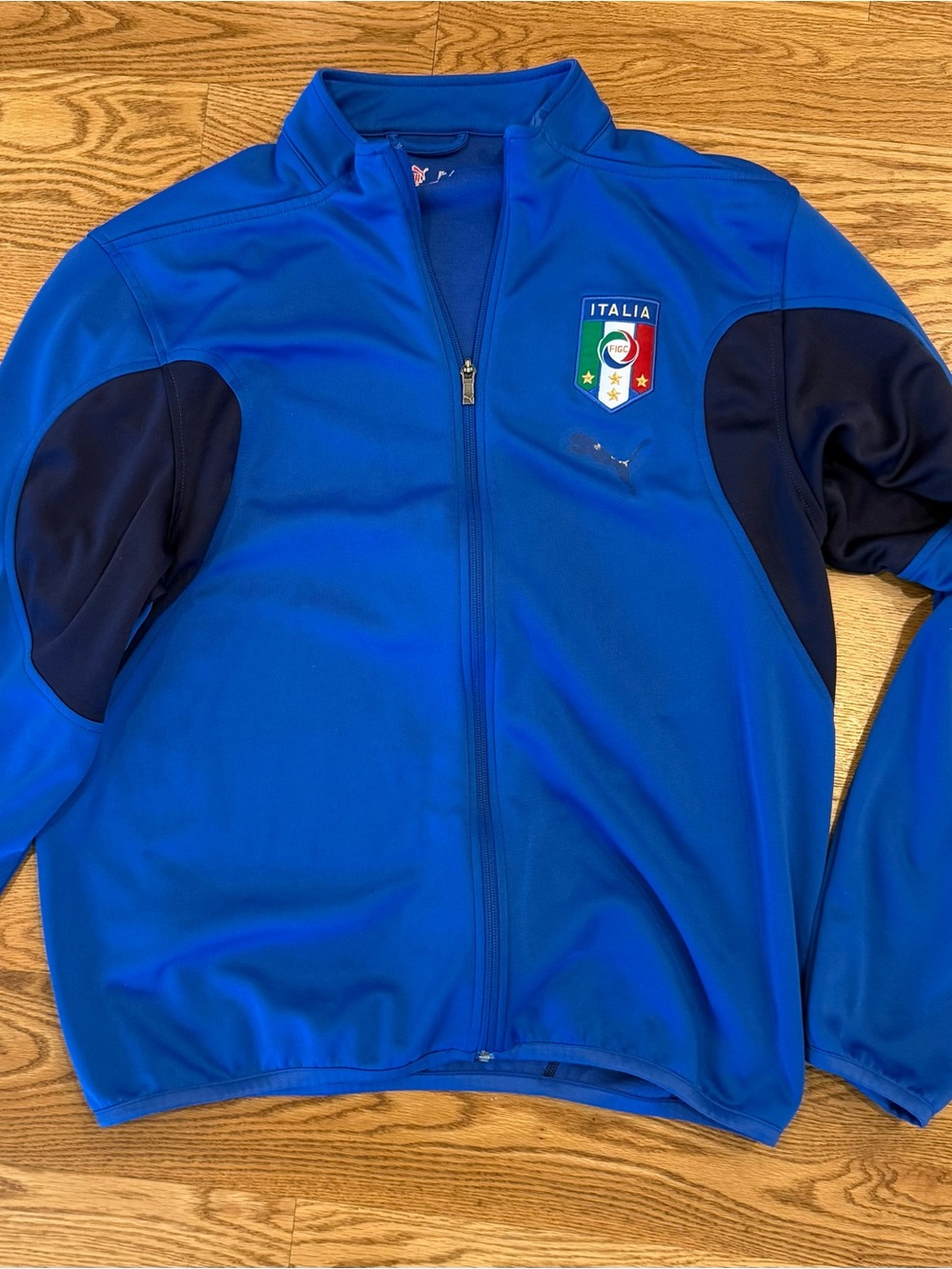 Puma Italia FIGC Track Jacket Full Zip Blue Men’s L